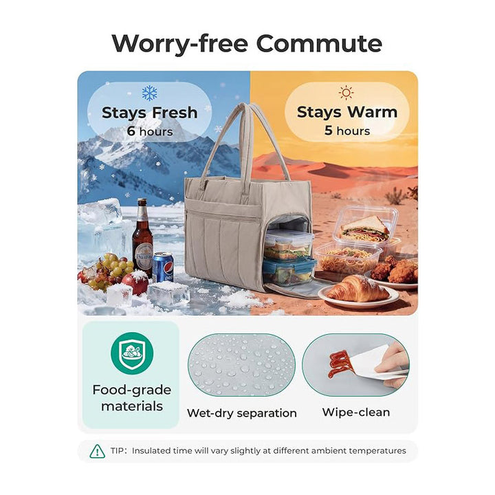 Practical cooler bag with removable organizer Kalsten