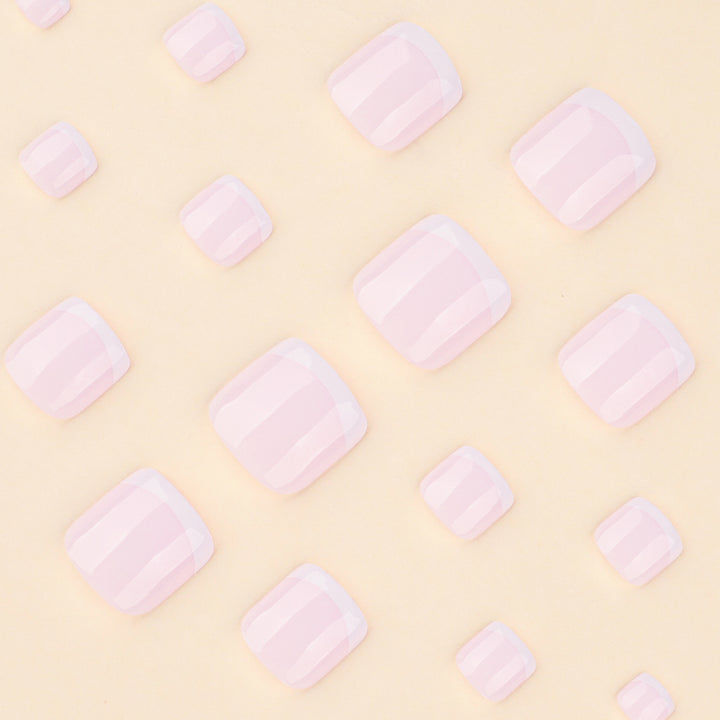 Elegant and Easy-to-Care-for Toenail Art Kalsten