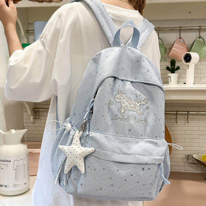 Playful Star-Embellished Backpack Kalsten
