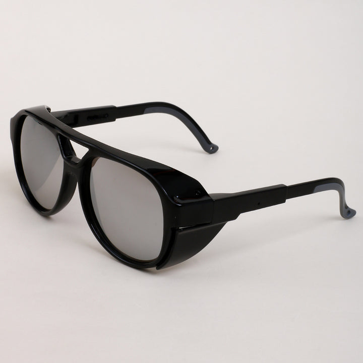 Women's oversized sunglasses in geometric design with sturdy frame and polarized lenses Kalsten