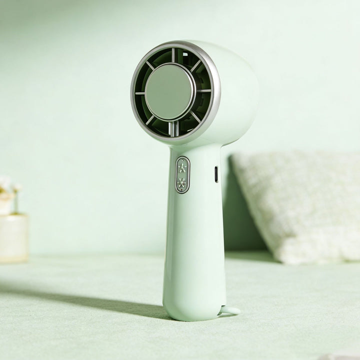 Women's Portable Handheld Fan with Ergonomic Design and Flexible Tilt Adjustment Kalsten