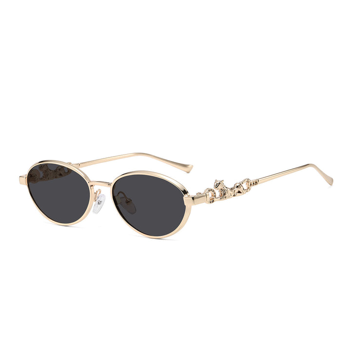 Decorative Oval Frame Sunglasses Kalsten