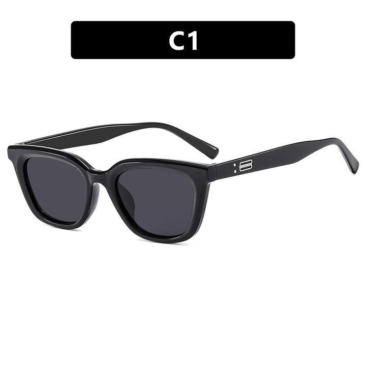 Ladies stylish sunglasses in modern design with wide frame Kalsten
