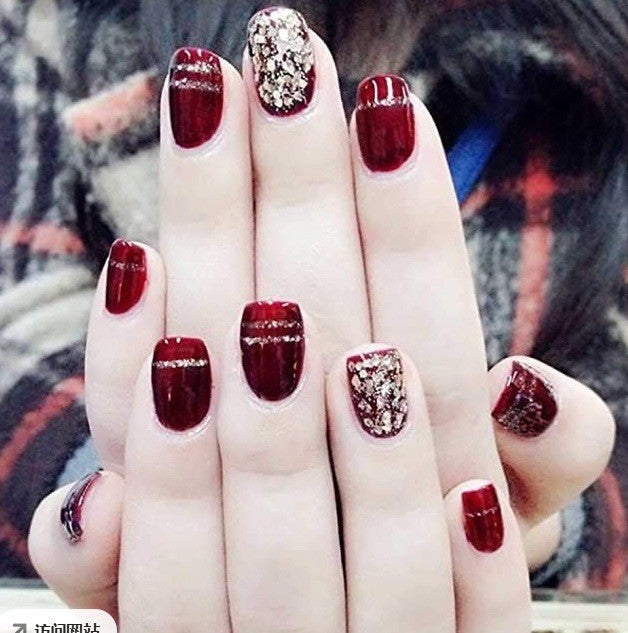 Glamorous Acrylic Nail Extensions Kalsten