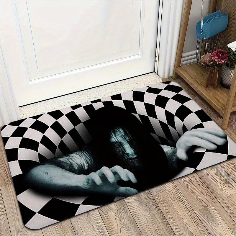 Halloween-Themed Doormat