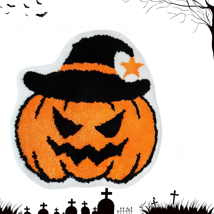 Halloween-Themed Ghost Bath Mat Kalsten