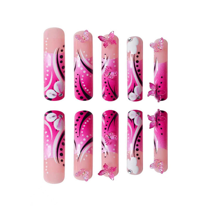 Artistic Butterfly Nail Art Kalsten