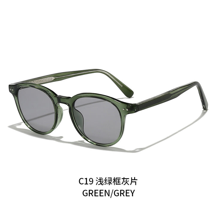 Women's round fashionable sunglasses with UV protection Kalsten