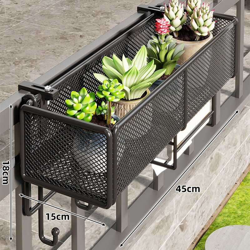 Balcony Rail Hanging Planter Box