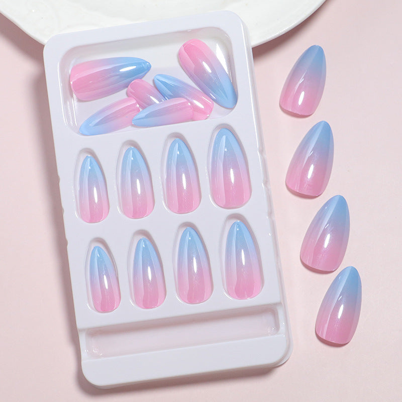 DIY Ombre Gel Nail Tips Kalsten