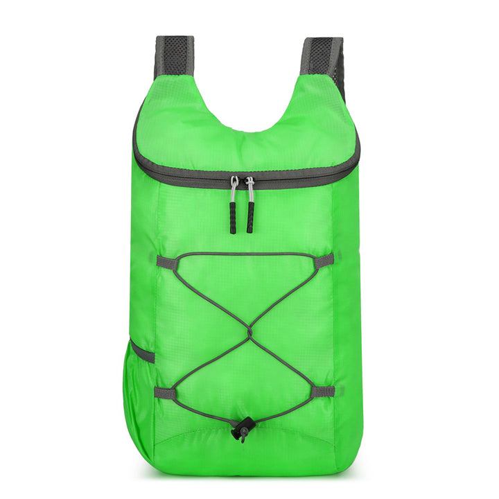 Unisex nan ultra-lightweight foldable daypack made of ripstop with elastic outer bungee and padded straps Kalsten