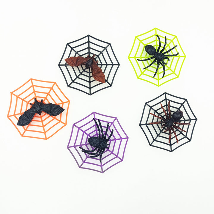 Halloween Themed Decor Spider Web Set Kalsten