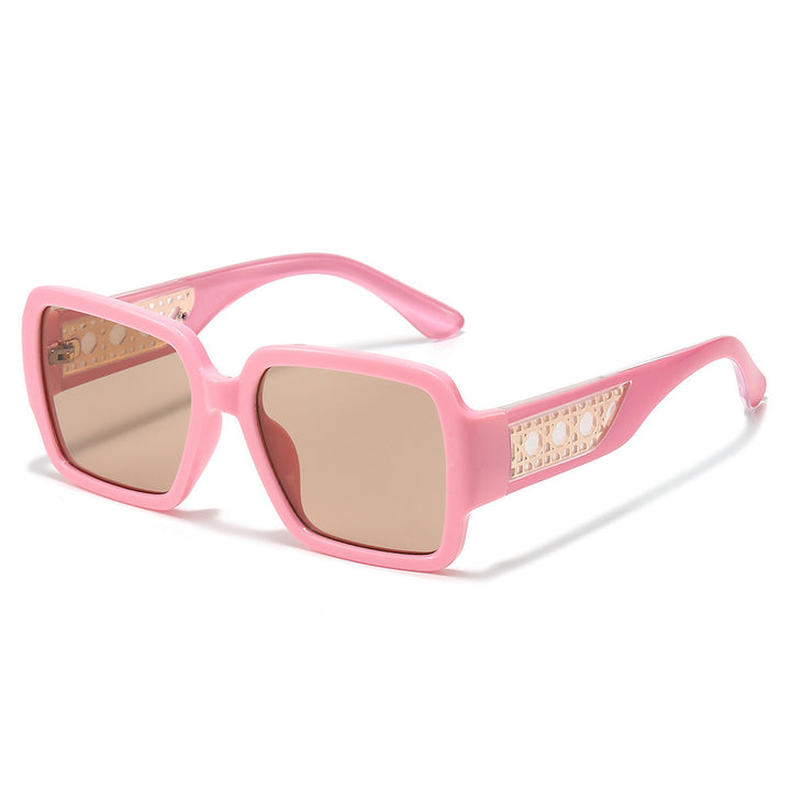 Wide-Brim Retro-Inspired Sunglasses Kalsten
