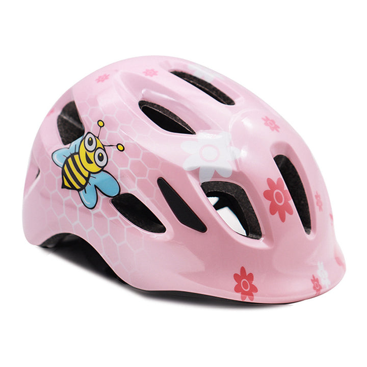 Kids Bicycle Helmet with Colorful Bee Design Kalsten