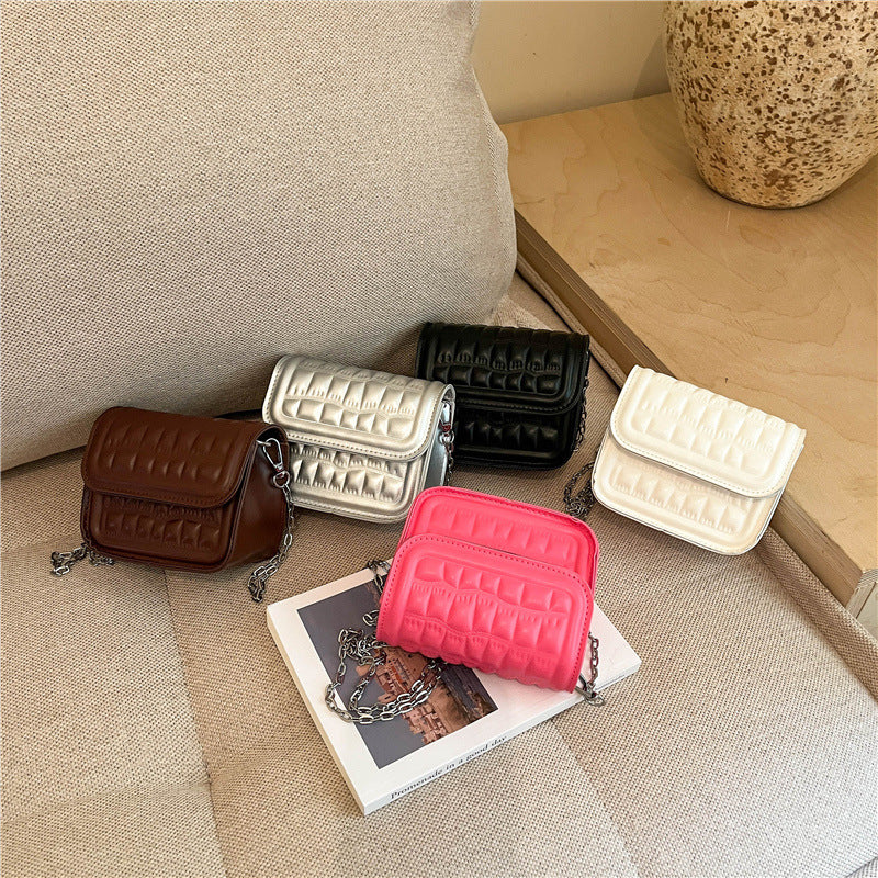 WoTextured Quilted Mini Crossbody Bag Kalsten