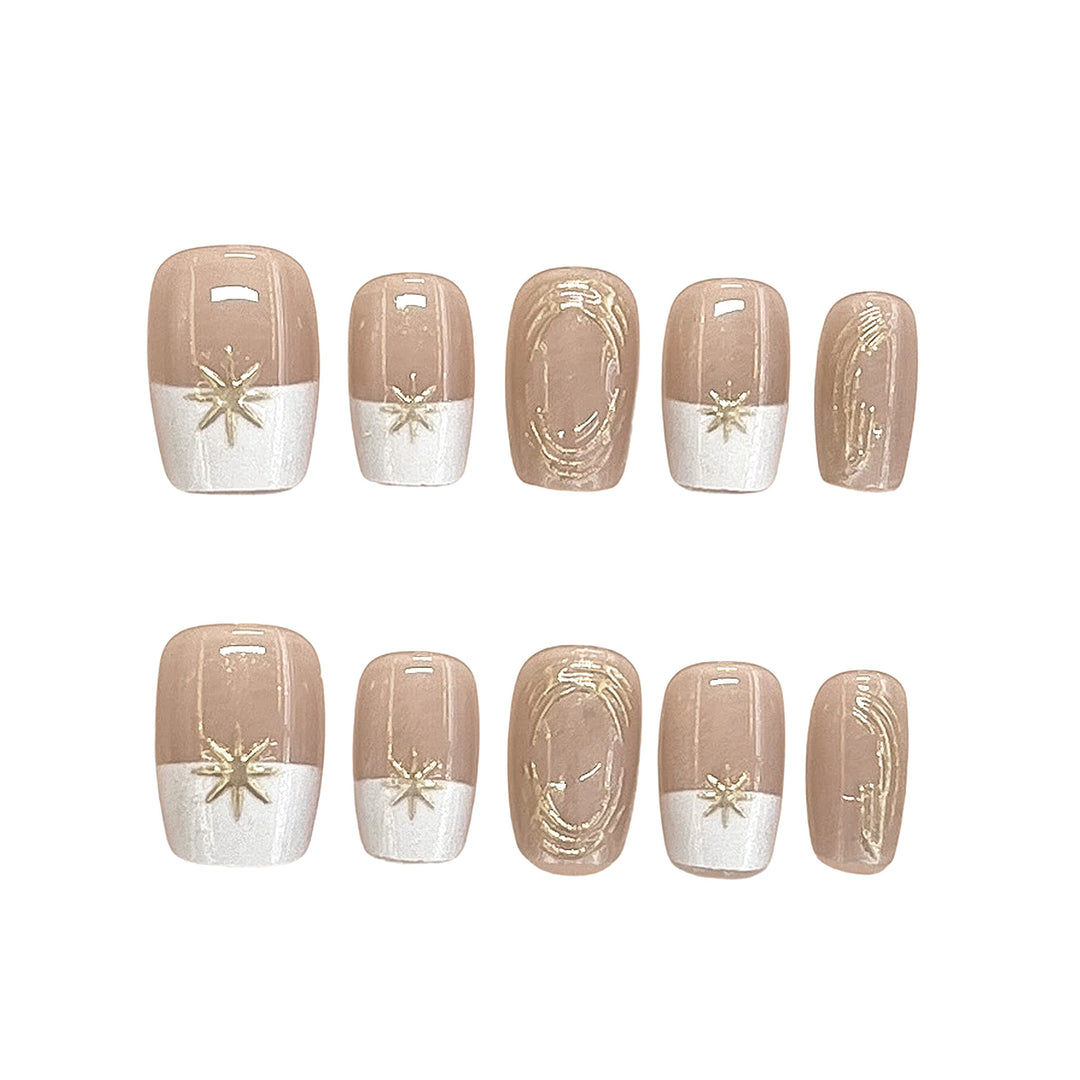 Elegant Press-On Nail Set Kalsten