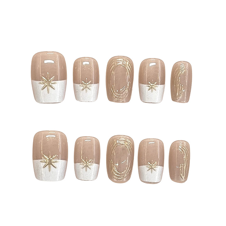 Elegant Press-On Nail Set Kalsten