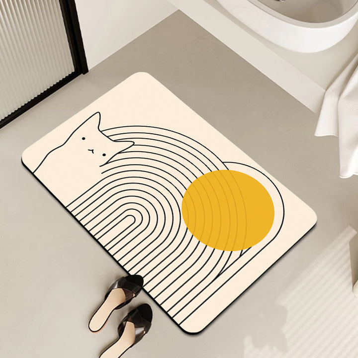 Artistic Bath Mat Kalsten