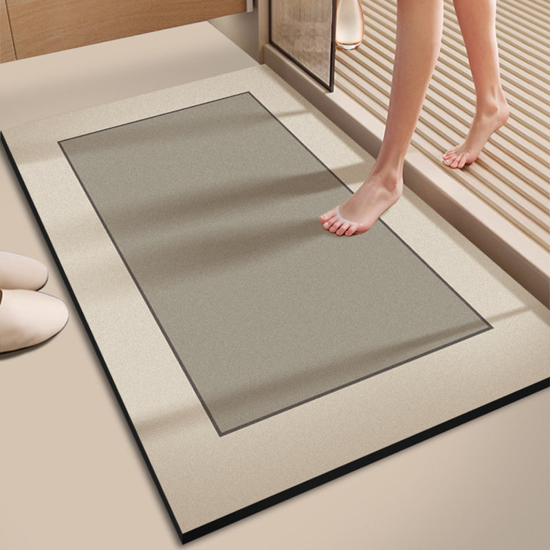 Absorbent Bathroom Floor Mat Kalsten