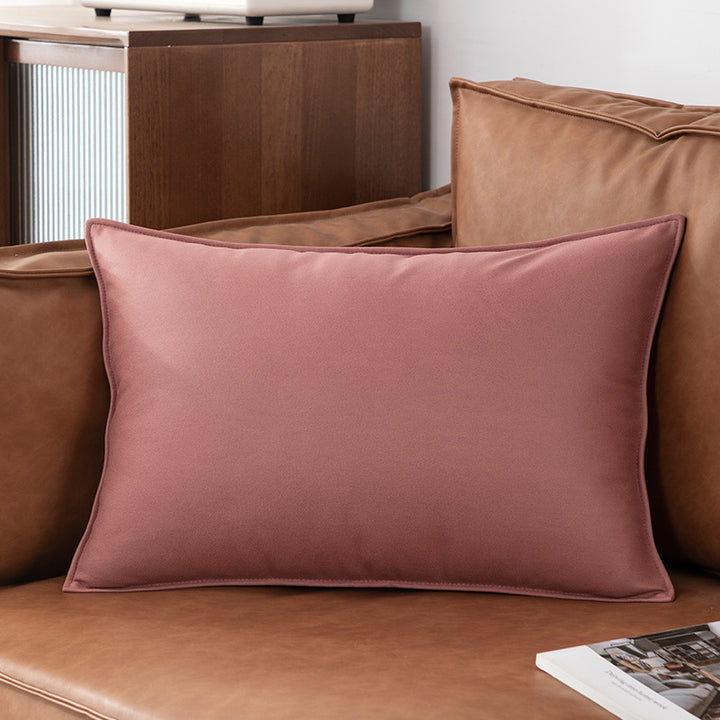 Luxurious Faux Leather Cushion