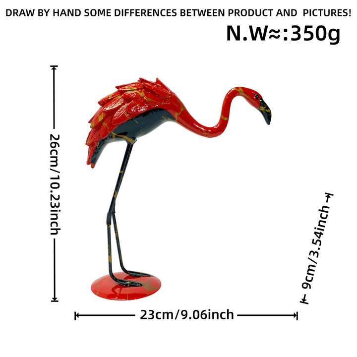 Decorative Flamingo Sculpture Kalsten