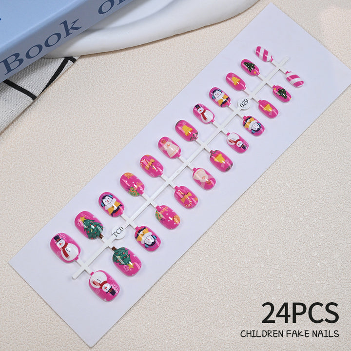 Children's Fun-Themed Press-On Nail Set Kalsten