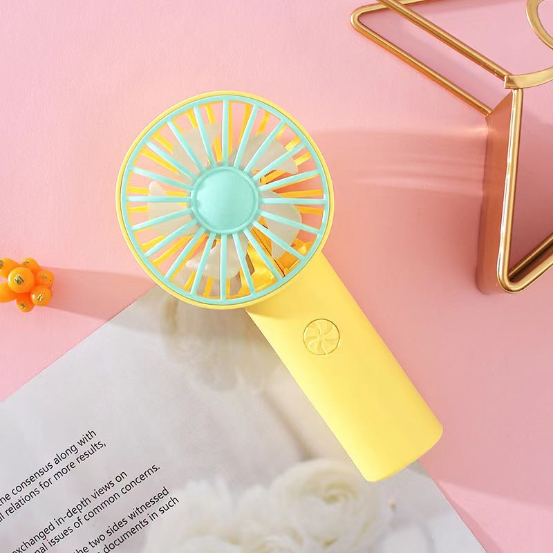 Ladies Portable Handheld Fan with Ergonomic Grip and Quiet Operating Modes Kalsten
