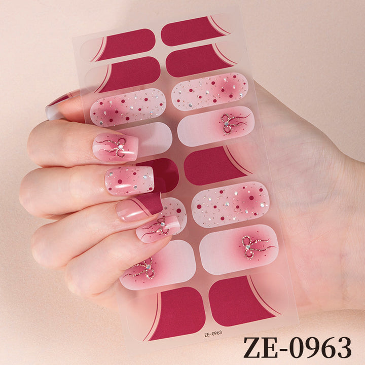 Holiday-Themed Nail Wraps