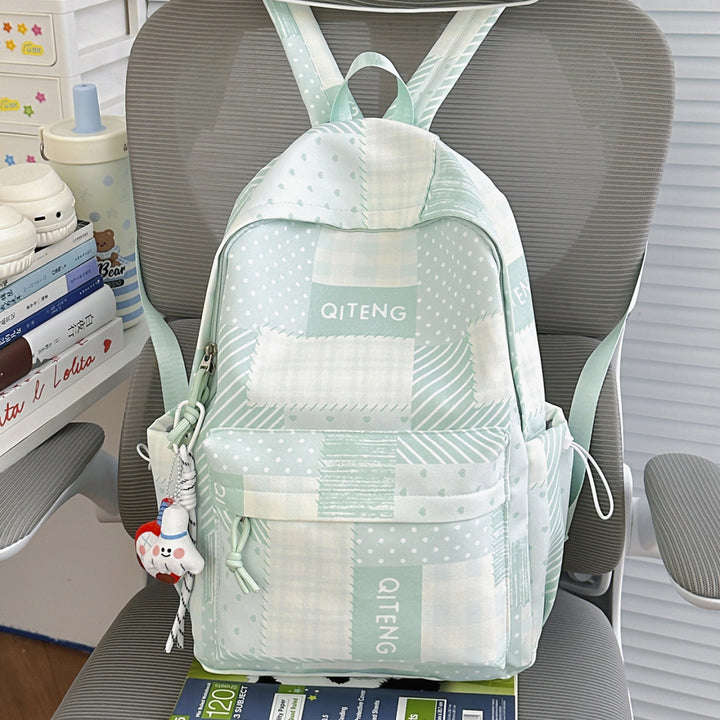 Patterned Casual Backpack