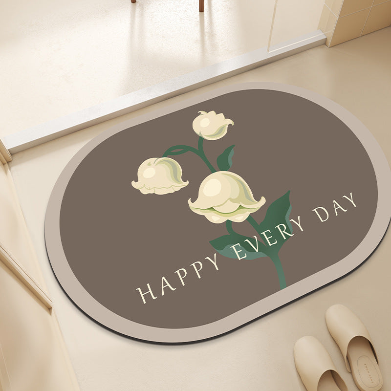 Floral-Designed Comfort Mat Kalsten
