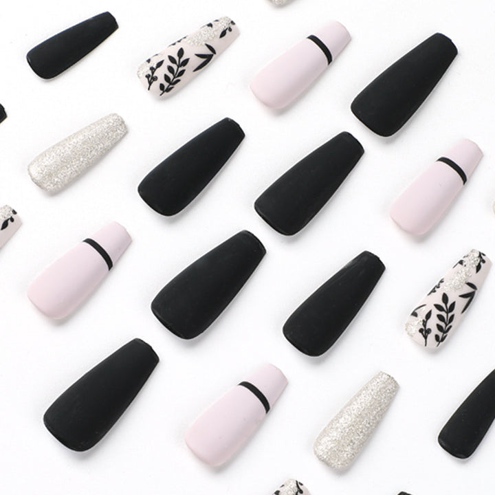 Artful Nail Extensions with Elegant Decoration Kalsten