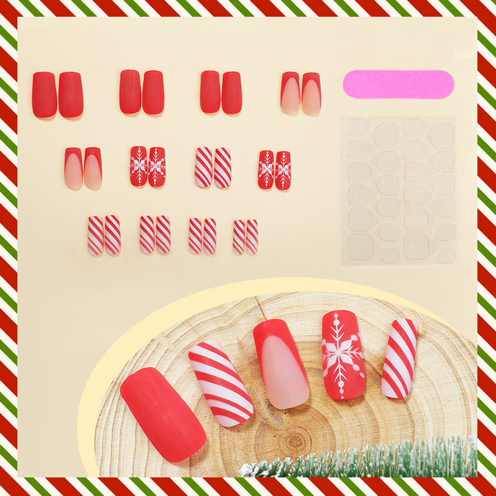 Festive Artificial Nail Set Kalsten
