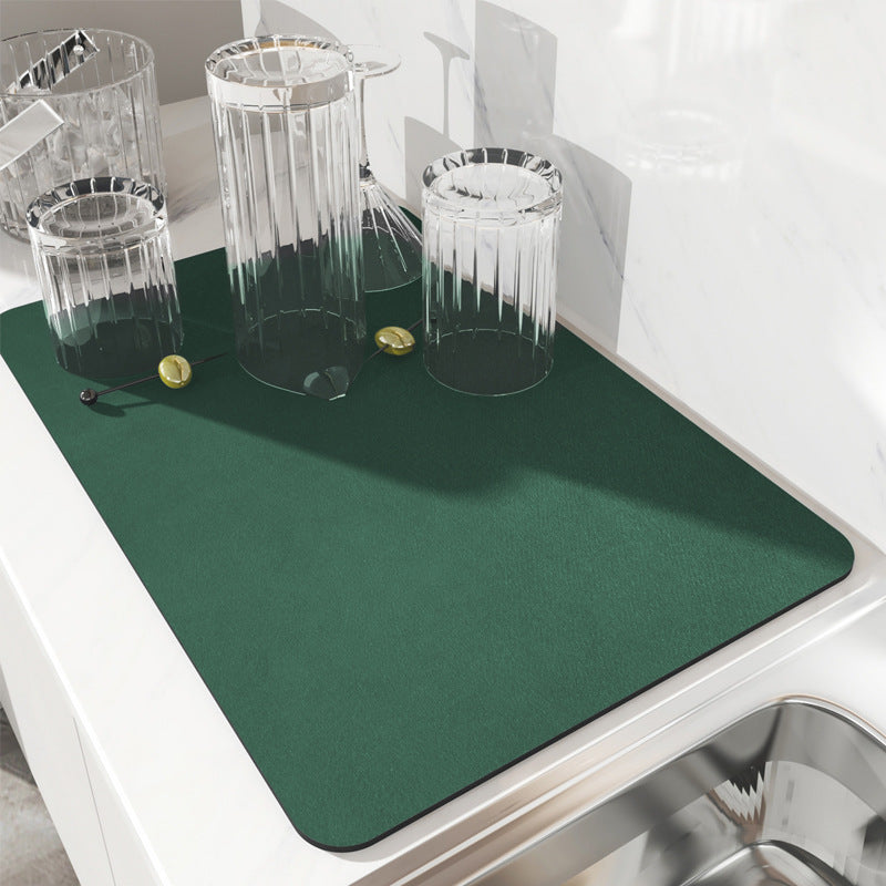 Leather Textured Dining Table Mat