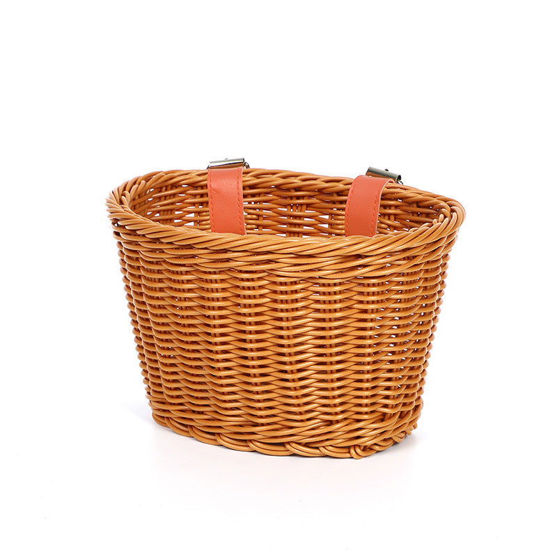 Woven Storage Basket with Handles Kalsten