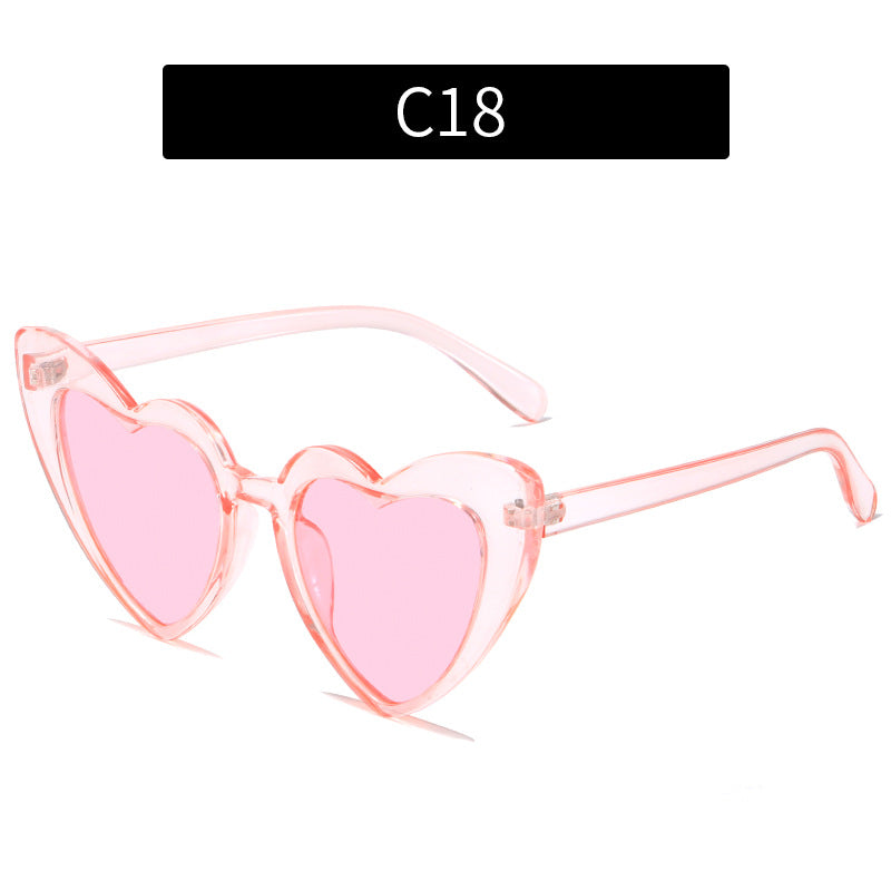 Heart-Shaped Fashion Sunglasses  1787664122