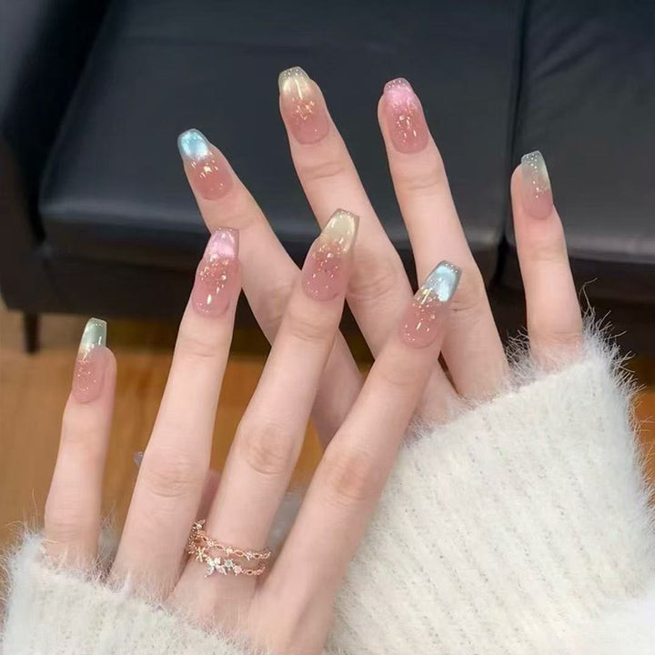 Glossy Ombre Press-On Nail Set Kalsten