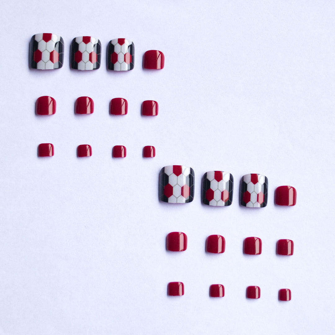 Decorative Pedicure Nail Art