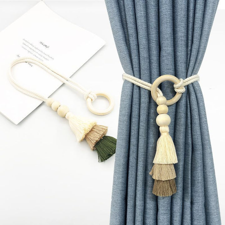 Decorative curtain holder with tassels Kalsten