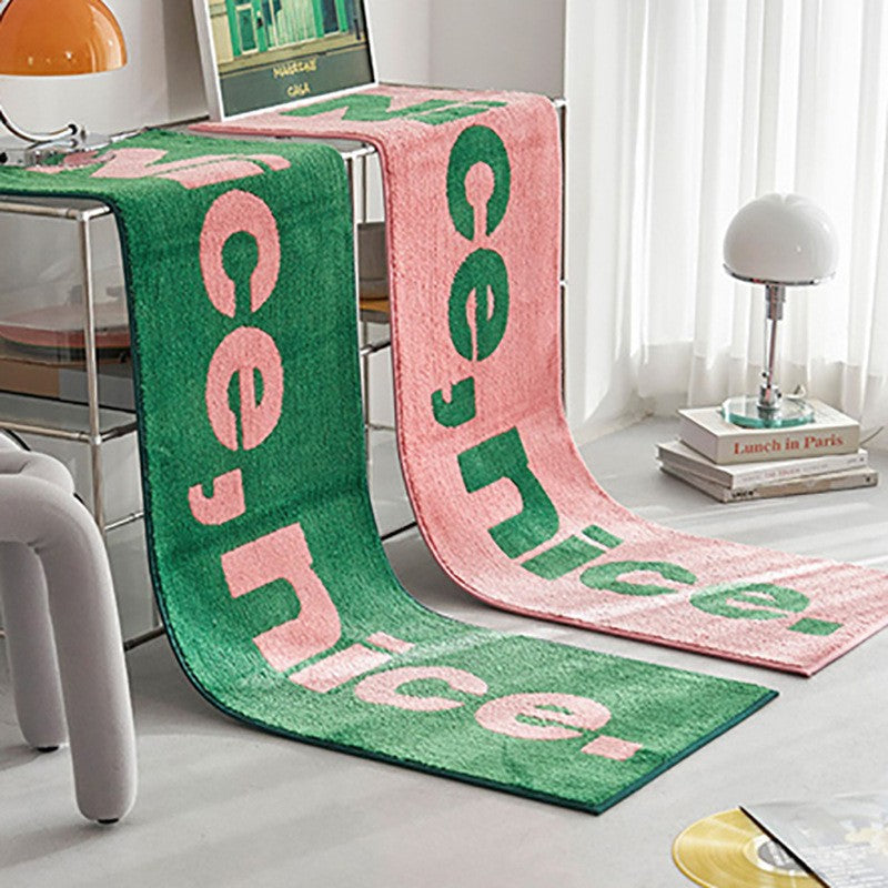 Decorative Phrase Bath Mat Kalsten