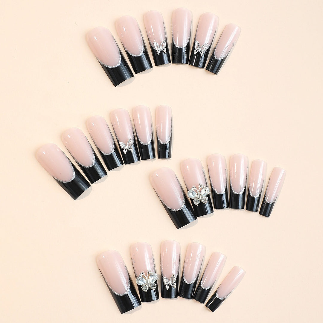 Artificial Nail Set with Stylish 3D Decorations Kalsten