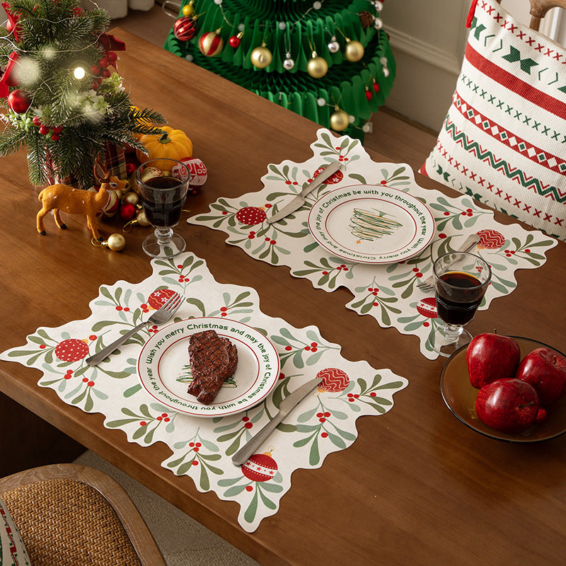 Festive wavy table runner Kalsten