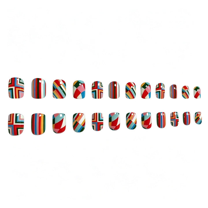 Artistic Multi-Pattern Nail Art Set Kalsten