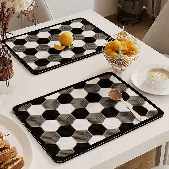 Decorative Vegetable-Themed Table Mat Kalsten