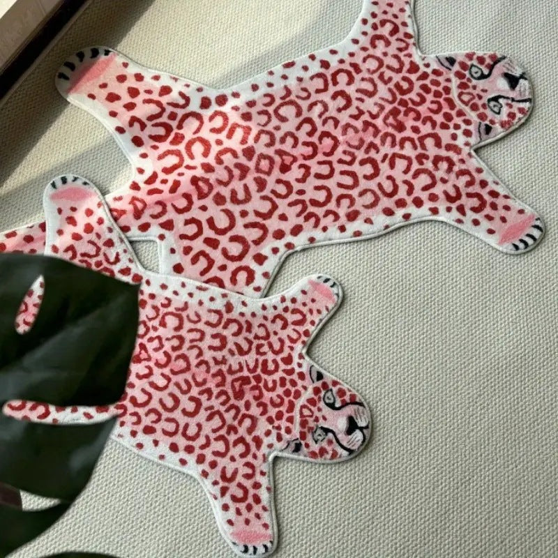 Tiger-Themed Plush Area Rug