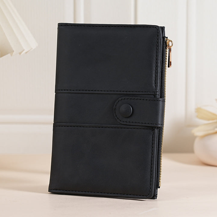 Elegant Zippered Travel Wallet