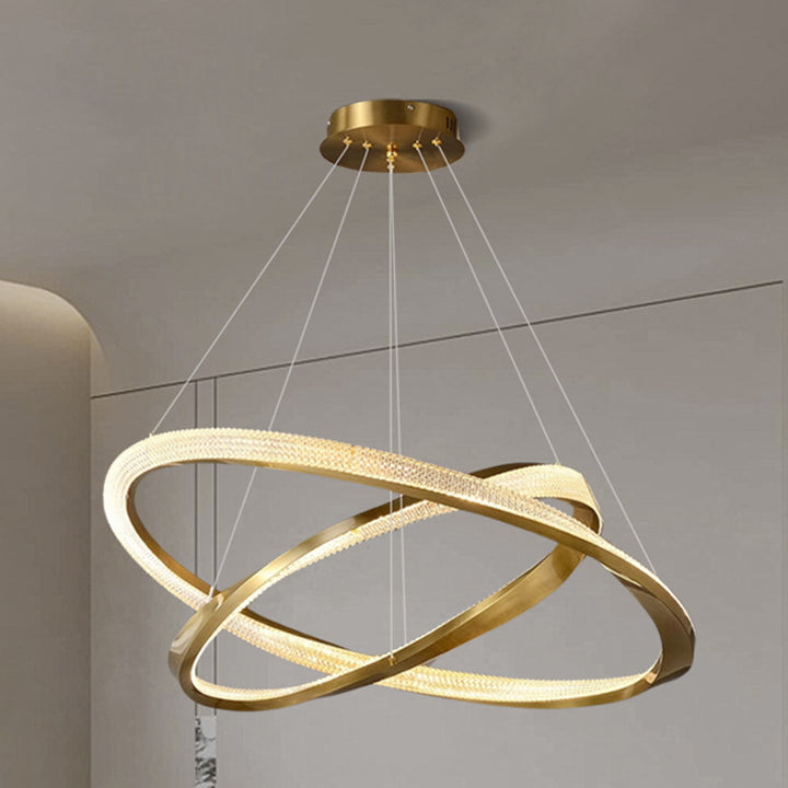 Modern Suspension Ring Chandelier
