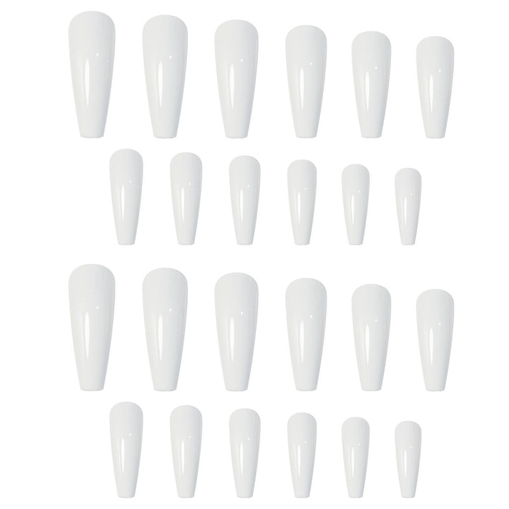 Artificial nail set with elegant tips and glossy finish Kalsten