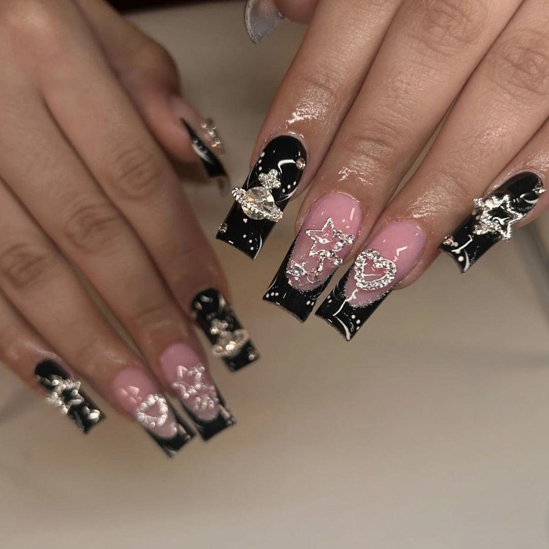 Elegant 3D Nail Art Extensions Kalsten
