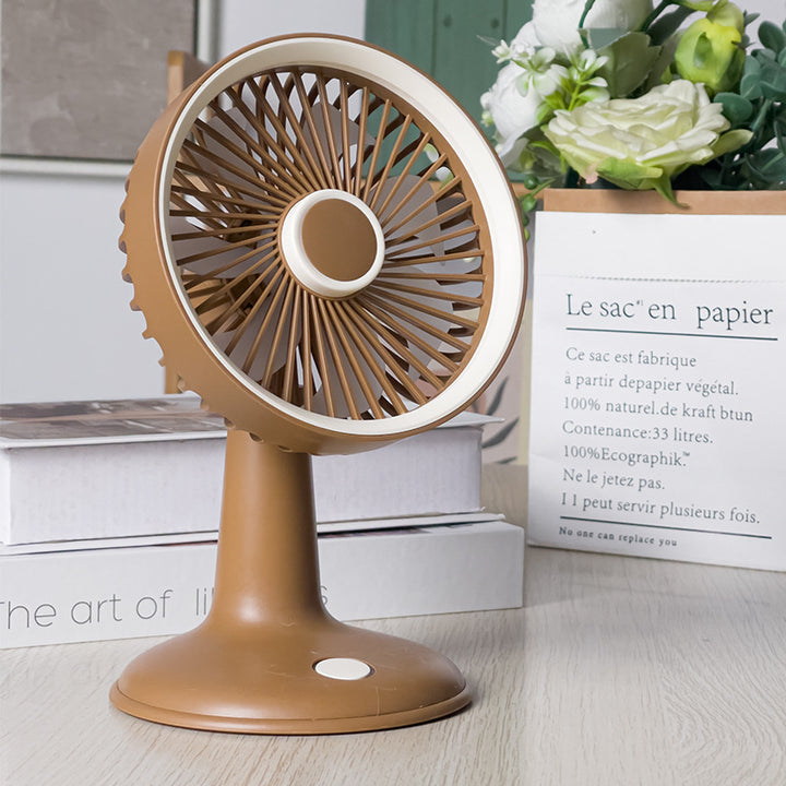 Unisex Portable Table Fan with Flexible Tilt Mechanism Kalsten