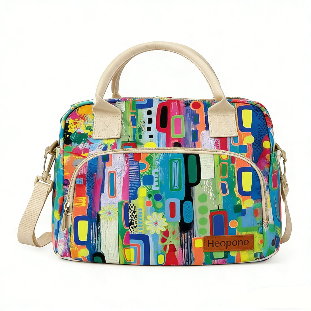 Insulated Leopard Print Lunch Bag